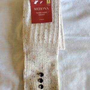 Merona thigh high socks